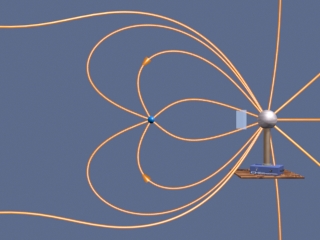 Van De Graaff Attraction animation