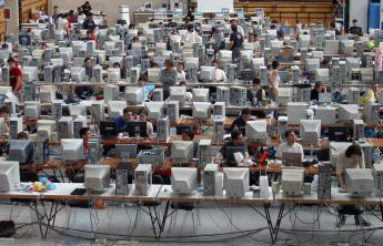 Party of computers.