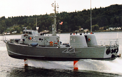 Photo of a High Point PCH-1 Submarine Chaser.