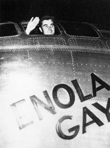 enola gay pilot quote before takeoff