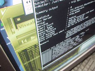 Image of multiple windows open on a computer screen.