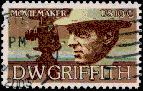 DW Griffith stamp.