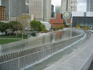 Photo of Yerba Buena Gardens in San Francisco.