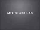 The title page reads "MIT Glass Lab".
