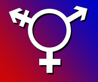 Transgender symbol, combining the traditional male and female symbols.