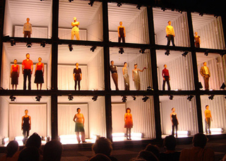 Image depicting different drama enactments on various stages. Image depicting different drama enactments on various stages.