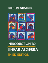 Introduction to Linear Algebra by Gilbert Strang book cover