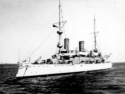 Photograph of the USS Olympia.