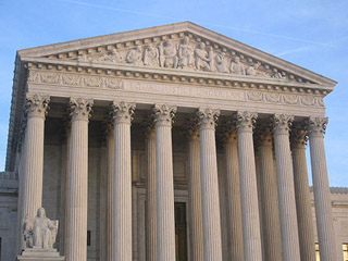 A photo of the United States Supreme Court building.